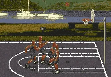 Slam - Shaq vs screen shot game playing